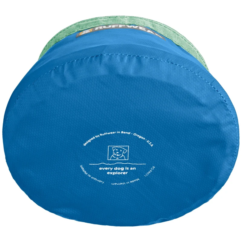 Ruffwear Trail Runner Bowl – Ultraleichter faltbarer Hundenapf für Wanderungen, Camping & Reisen – Platzsparend & robust für aktive Hunde