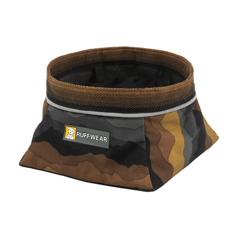 Ruffwear Quencher – Faltbarer Hundenapf für Wanderungen, Reisen & Outdoor-Abenteuer | Wasserdicht, Leicht & Platzsparend