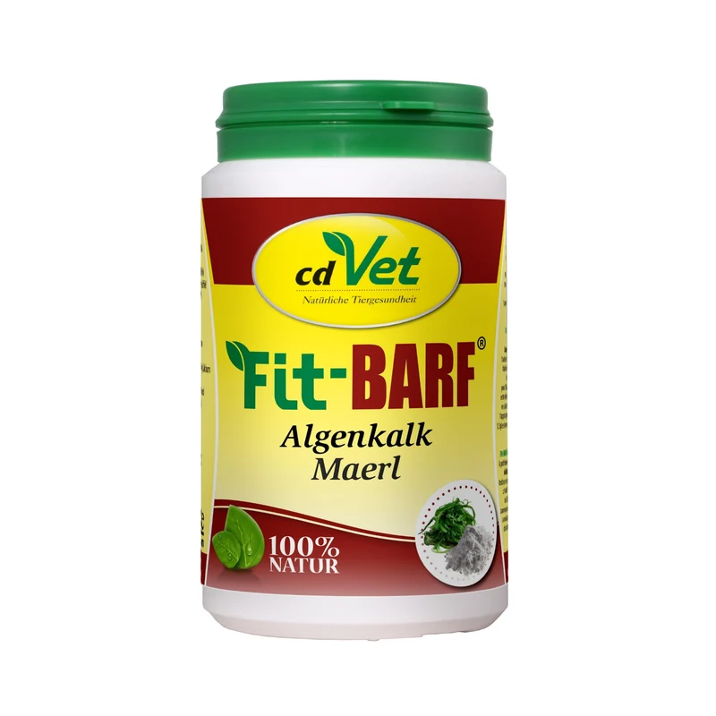 cdVet Fit-BARF Algenkalk – Natürliche Calciumquelle für starke Knochen & optimale Mineralisierung bei Hunden & Katzen