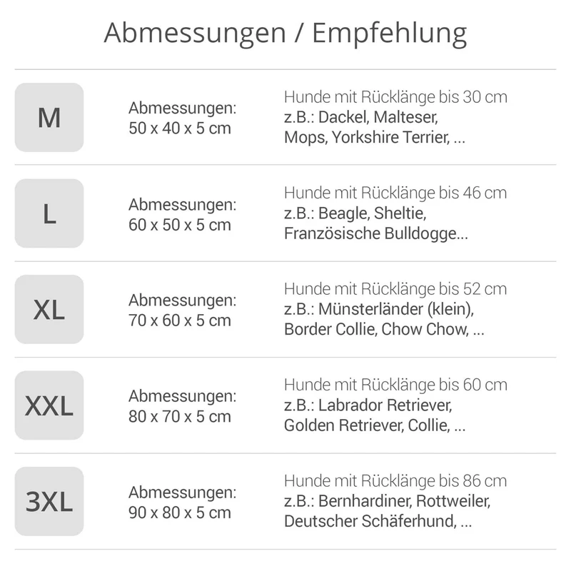 Pointer Hundekissen by Doctor Bark – Orthopädisches Premium-Hundebett mit Gelenkentlastung & Wärmespeicherung für schmerzfreien Schlafkomfort
