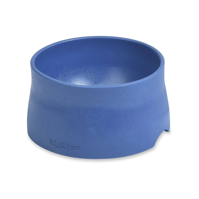 West Paw Seaflex No-Slip Bowl – Rutschfester Hundenapf, geräuscharm, spülmaschinenfest & lebensmittelecht