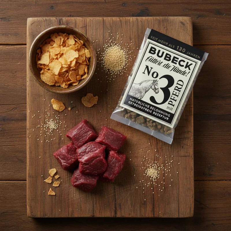 Bubeck No. 3 mit Pferdefleisch – Premium Hundesnack getreidefrei für Allergiker, sensible Hunde & Futtermittelunverträglichkeiten