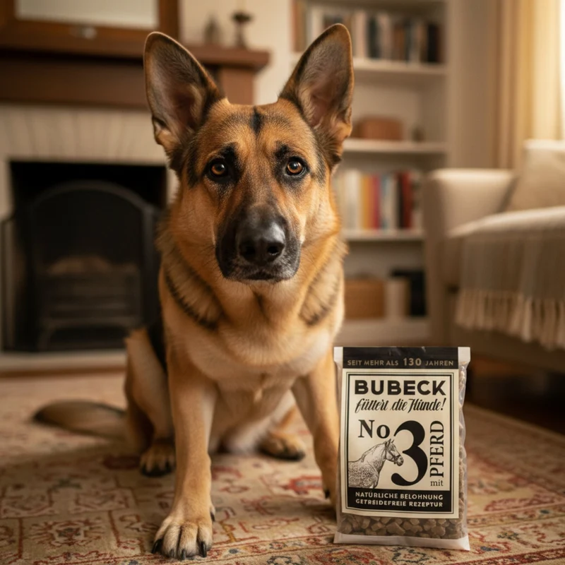 Bubeck No. 3 mit Pferdefleisch – Premium Hundesnack getreidefrei für Allergiker, sensible Hunde & Futtermittelunverträglichkeiten