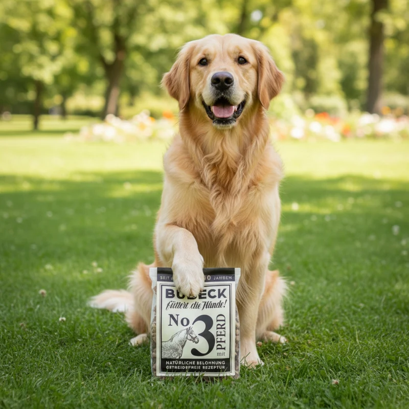 Bubeck No. 3 mit Pferdefleisch – Premium Hundesnack getreidefrei für Allergiker, sensible Hunde & Futtermittelunverträglichkeiten