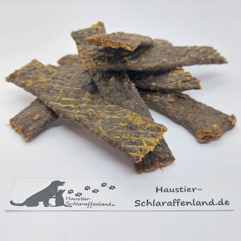 Wildschwein-Fleischstreifen