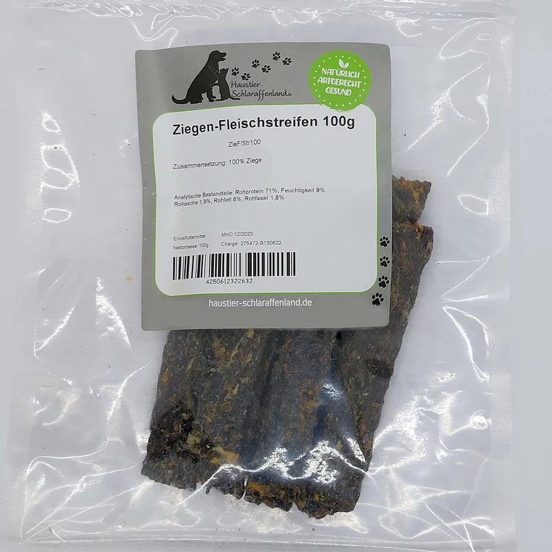 Ziegen-Fleischstreifen