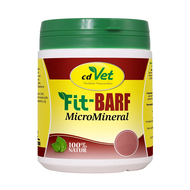 cdVet Fit-BARF MicroMineral – Natürliche Mineralstoffversorgung für BARF-gefütterte Hunde & Katzen