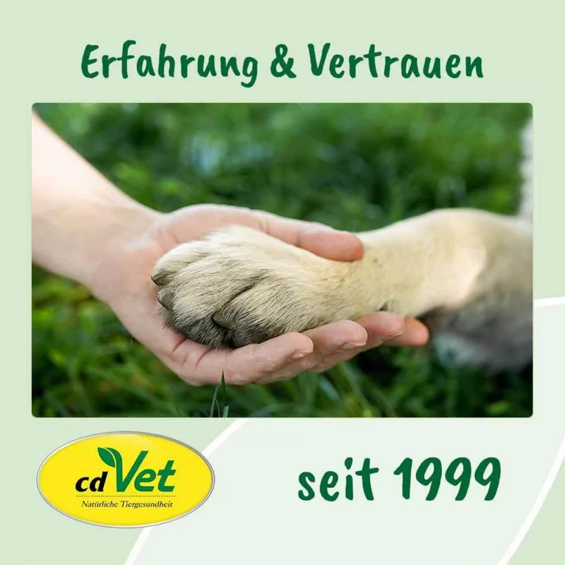 cdVet dentaVet Gel – Natürliche Zahnpflege für Hunde gegen Zahnstein, Mundgeruch & Zahnfleischentzündung