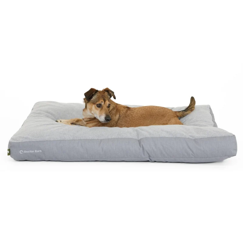 Doctor Bark Ergonomisches Lounge-Kissen für Hunde – waschbar bis 60°C, Made in Germany