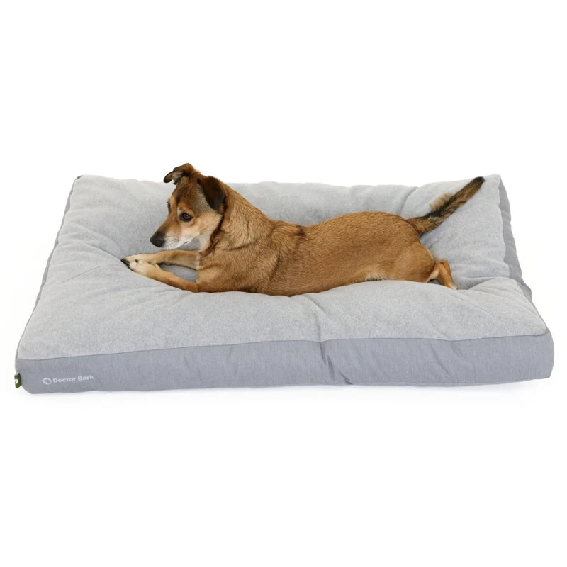 Doctor Bark Ergonomisches Lounge-Kissen für Hunde – waschbar bis 60°C, Made in Germany