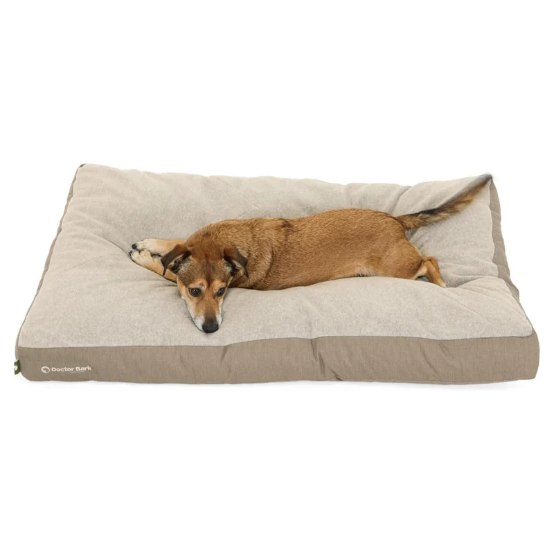 Doctor Bark Ergonomisches Lounge-Kissen für Hunde – waschbar bis 60°C, Made in Germany