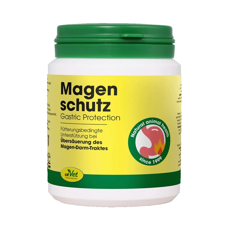 cdVet Magenschutz für Hunde & Katzen – Natürliche Premium Ergänzung für gesunde Verdauung, Magenschleimhaut & Darmflora bei empfindlichem Magen