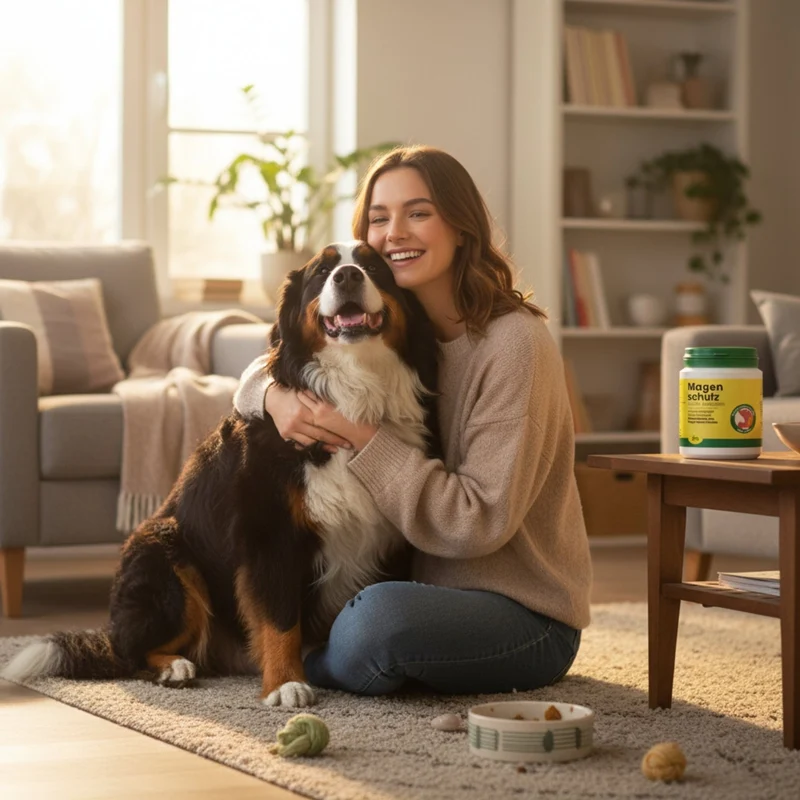 cdVet Magenschutz für Hunde & Katzen – Natürliche Premium Ergänzung für gesunde Verdauung, Magenschleimhaut & Darmflora bei empfindlichem Magen