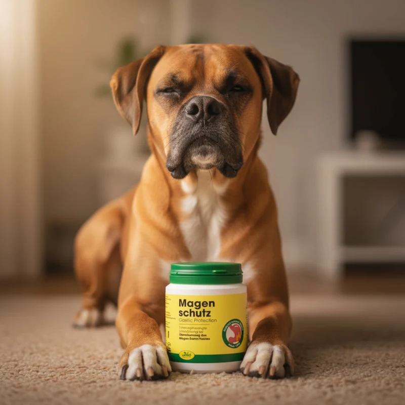 cdVet Magenschutz für Hunde & Katzen – Natürliche Premium Ergänzung für gesunde Verdauung, Magenschleimhaut & Darmflora bei empfindlichem Magen