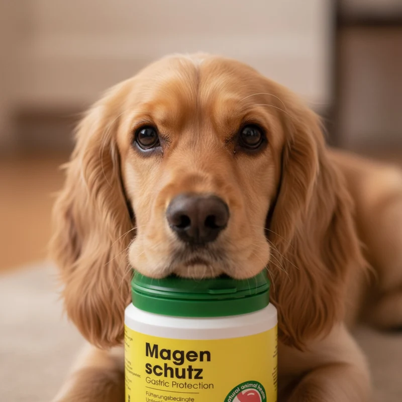 cdVet Magenschutz für Hunde & Katzen – Natürliche Premium Ergänzung für gesunde Verdauung, Magenschleimhaut & Darmflora bei empfindlichem Magen