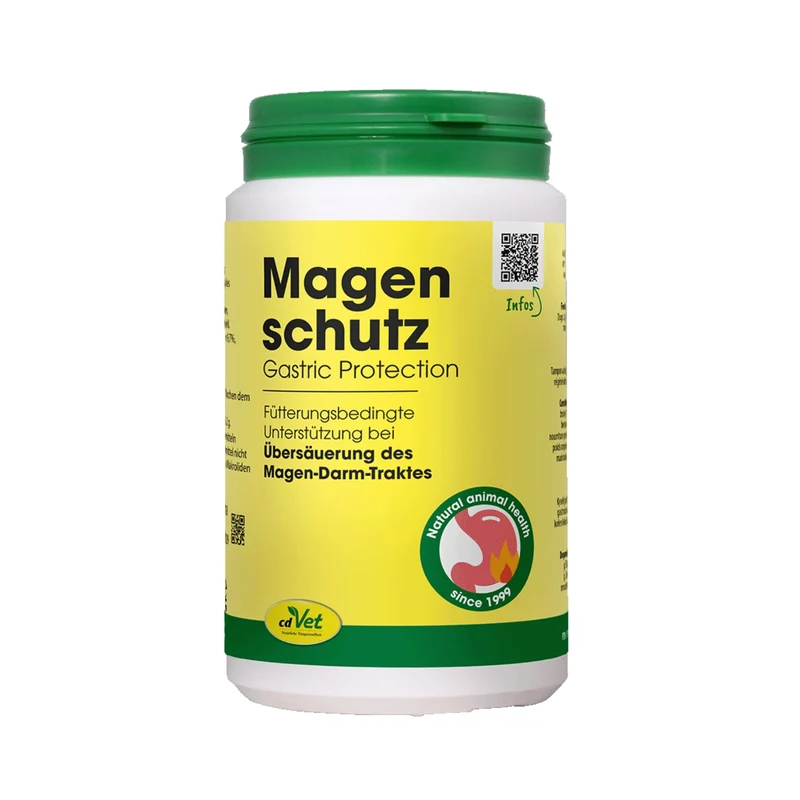 cdVet Magenschutz für Hunde & Katzen – Natürliche Premium Ergänzung für gesunde Verdauung, Magenschleimhaut & Darmflora bei empfindlichem Magen