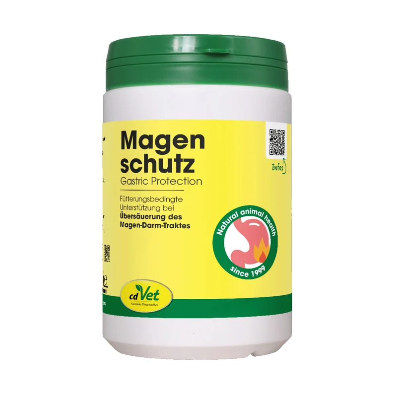 cdVet Magenschutz für Hunde & Katzen – Natürliche Premium Ergänzung für gesunde Verdauung, Magenschleimhaut & Darmflora bei empfindlichem Magen