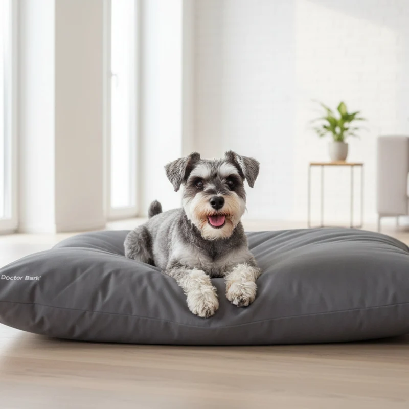 Doctor Bark Country-Kissen – Ergonomisches Hundebett mit weicher Füllung, waschbar & allergikerfreundlich für gesunden Schlaf