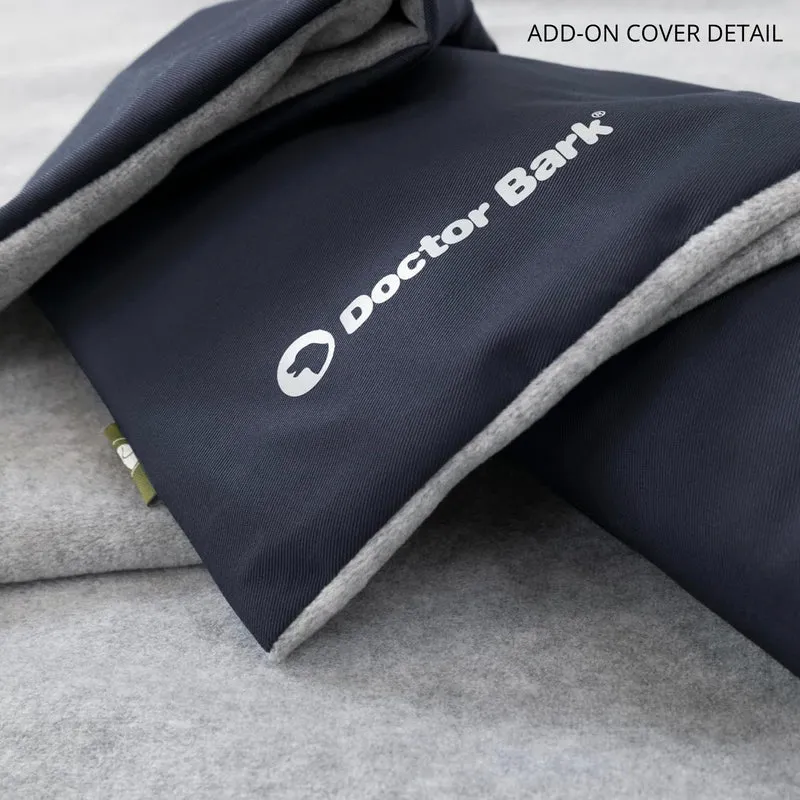 Doctor Bark Country-Kissen – Ergonomisches Hundebett mit weicher Füllung, waschbar & allergikerfreundlich für gesunden Schlaf