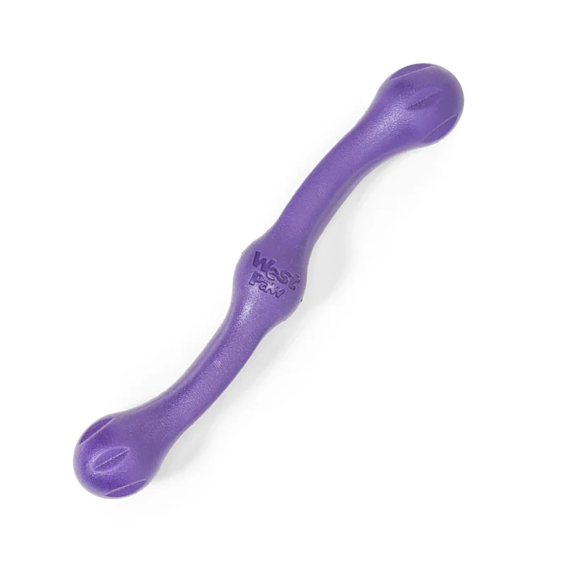 West Paw Zogoflex Zwig – Apportierspielzeug für aktive Hunde, schwimmfähig & robust