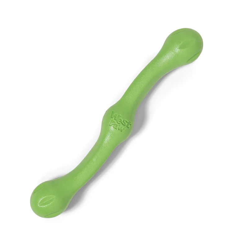 West Paw Zogoflex Zwig – Apportierspielzeug für aktive Hunde, schwimmfähig & robust
