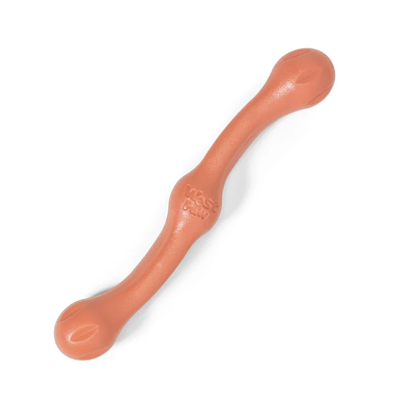 West Paw Zogoflex Zwig – Apportierspielzeug für aktive Hunde, schwimmfähig & robust