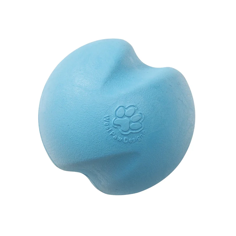 West Paw Zogoflex Jive – Robuster Hundeball für starke Kauer, schwimmfähig & spülmaschinenfest