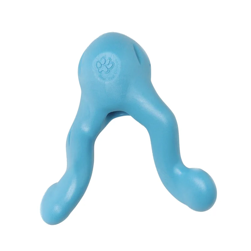 West Paw Zogoflex Tizzi – Interaktives Intelligenzspielzeug für gelangweilte & unterforderte Hunde | Robust, schwimmfähig & befüllbar