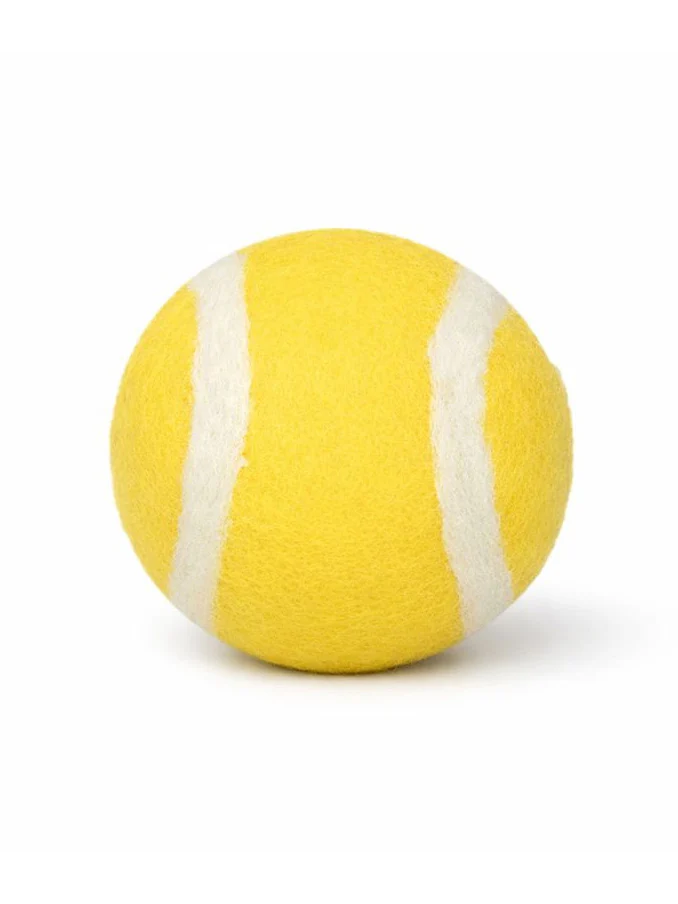 BUDDY. Tennisball für Hunde aus Schafwolle - ideal für Welpen und Senioren