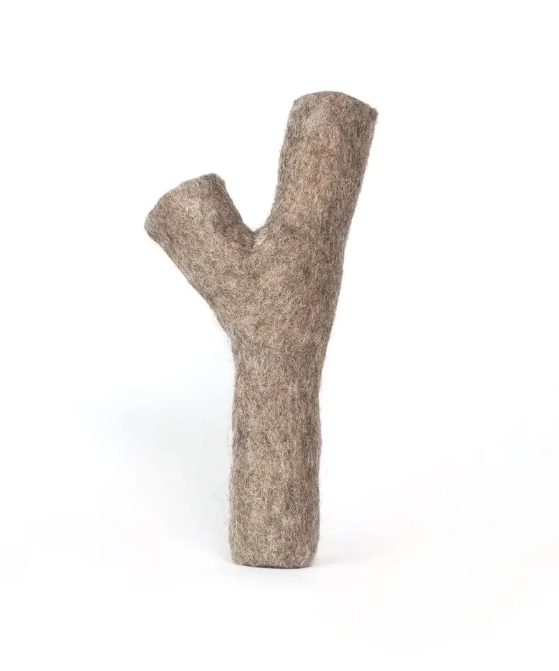 BUDDY. Hundespielzeug Stock aus Wolle - ideal für Welpen und Senioren