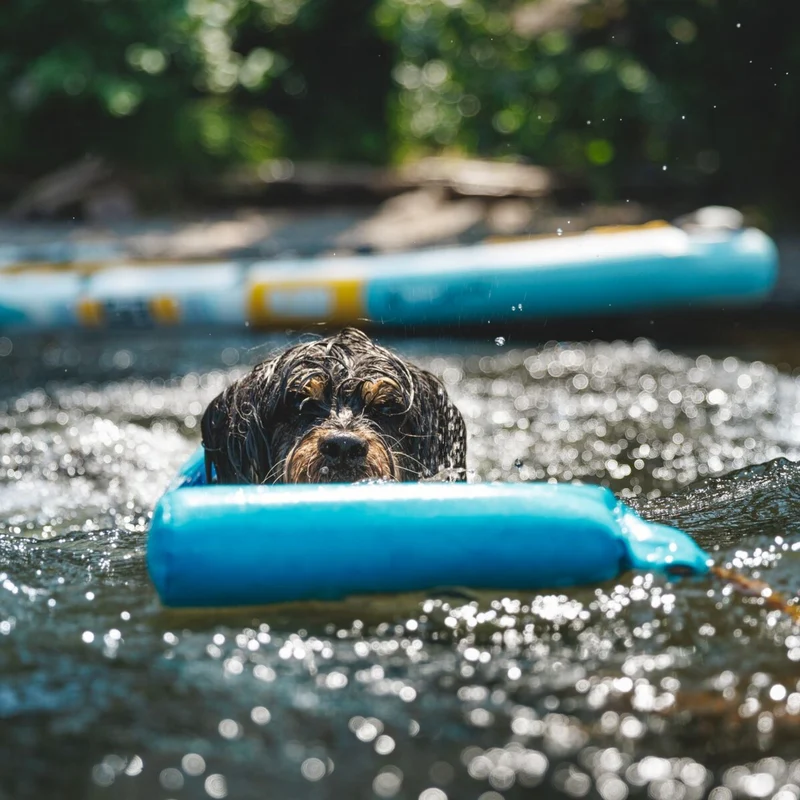 Ruffwear Lunker – Schwimmendes Hundespielzeug für Apportiertraining, Wasserspaß & aktive Hunde | Robust & langlebig