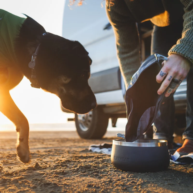 Ruffwear Kibble Kaddie – Faltbarer, wasserdichter Hundefutterbehälter für Reisen, Wandern & Outdoor-Abenteuer mit deinem Hund