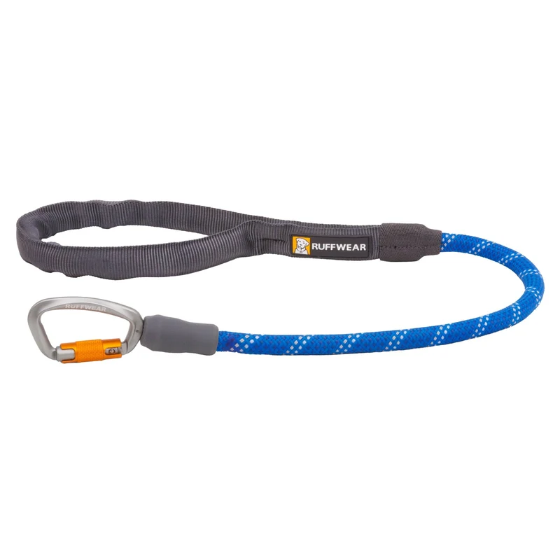Ruffwear Knot-a-Long Hundeleine – Reflektierende Premium-Leine mit rutschfestem Griff und Sicherheitskarabiner für maximale Kontrolle