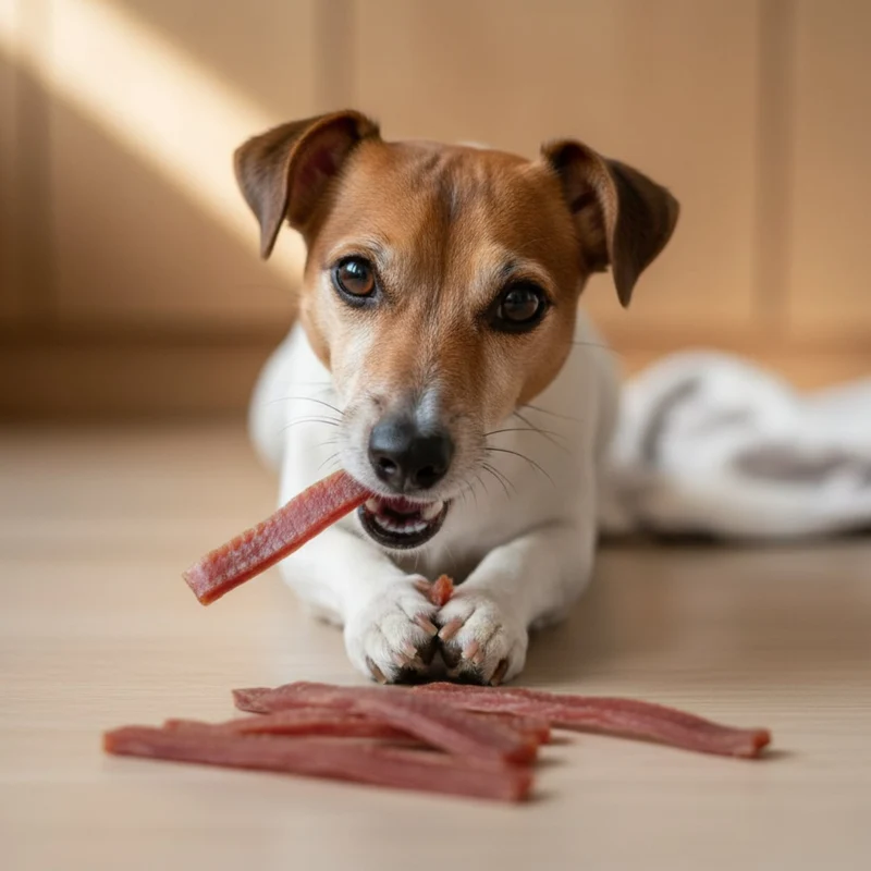 Black Canyon Entenbrust in Streifen – Premium Kausnack für Hunde, 100% getreidefrei, fettarm & proteinreich, schonend luftgetrocknet, ideal für sensible Hunde & Allergiker