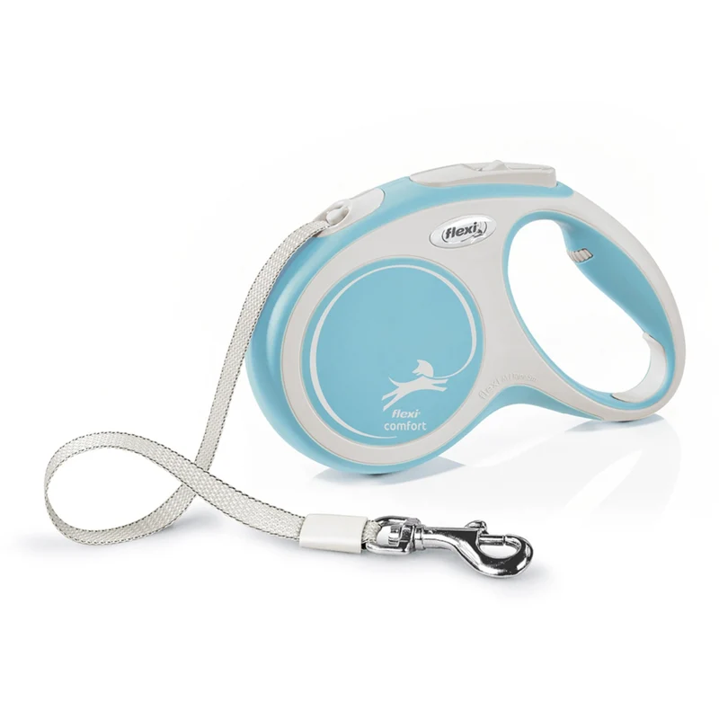 Flexi New Comfort Gurtleine – Ausziehbare Hundeleine mit ergonomischem Griff für maximale Bewegungsfreiheit und sichere Kontrolle