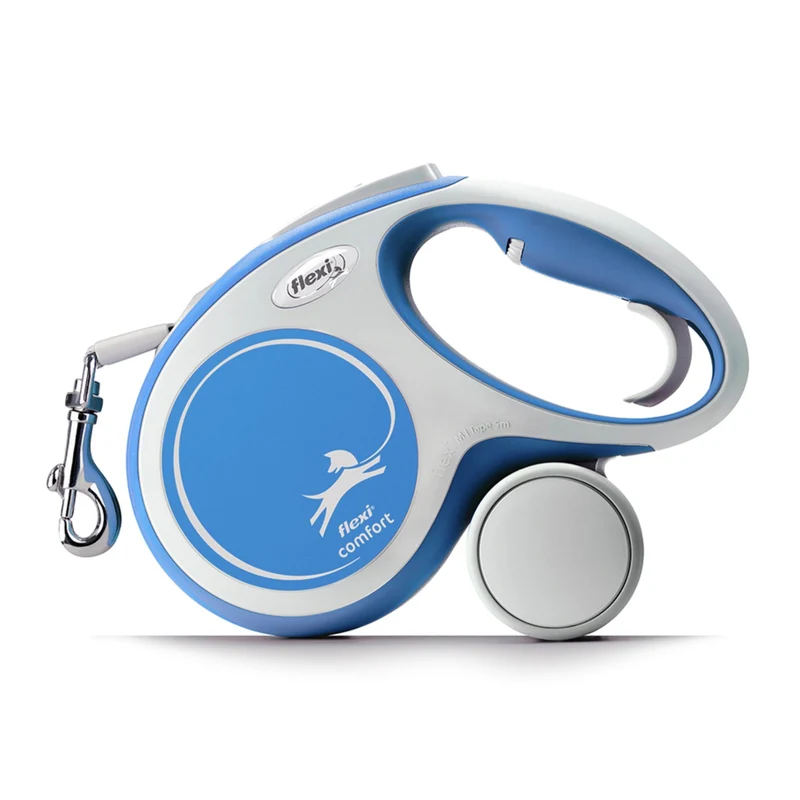Flexi New Comfort Gurtleine – Ausziehbare Hundeleine mit ergonomischem Griff für maximale Bewegungsfreiheit und sichere Kontrolle