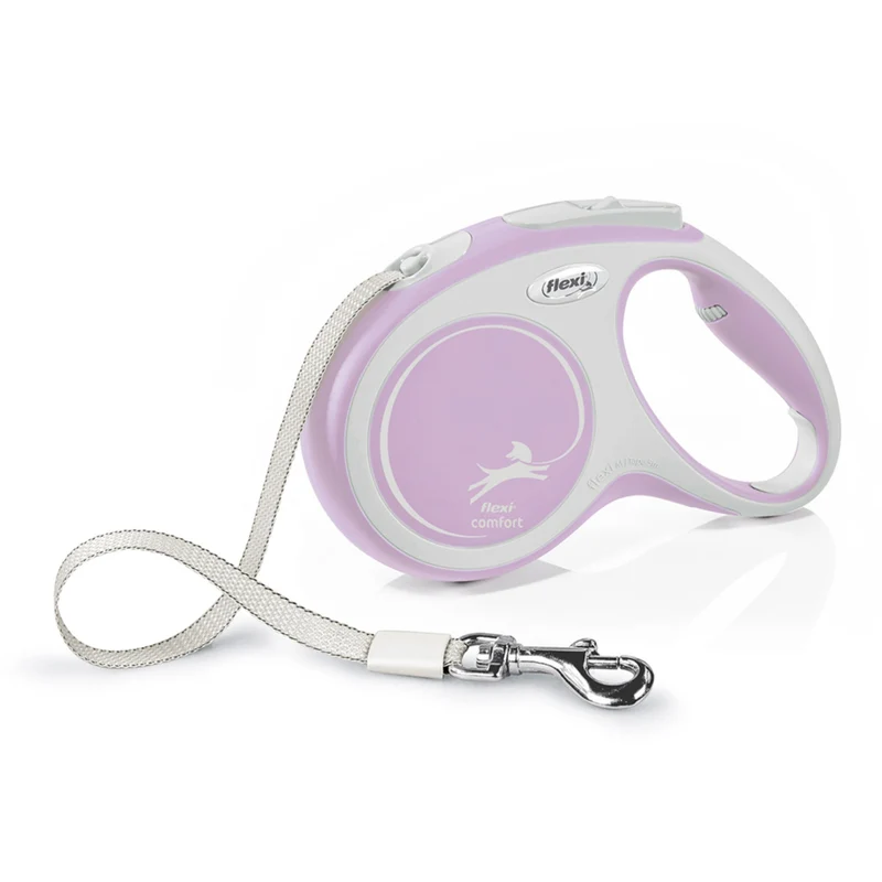 Flexi New Comfort Gurtleine – Ausziehbare Hundeleine mit ergonomischem Griff für maximale Bewegungsfreiheit und sichere Kontrolle