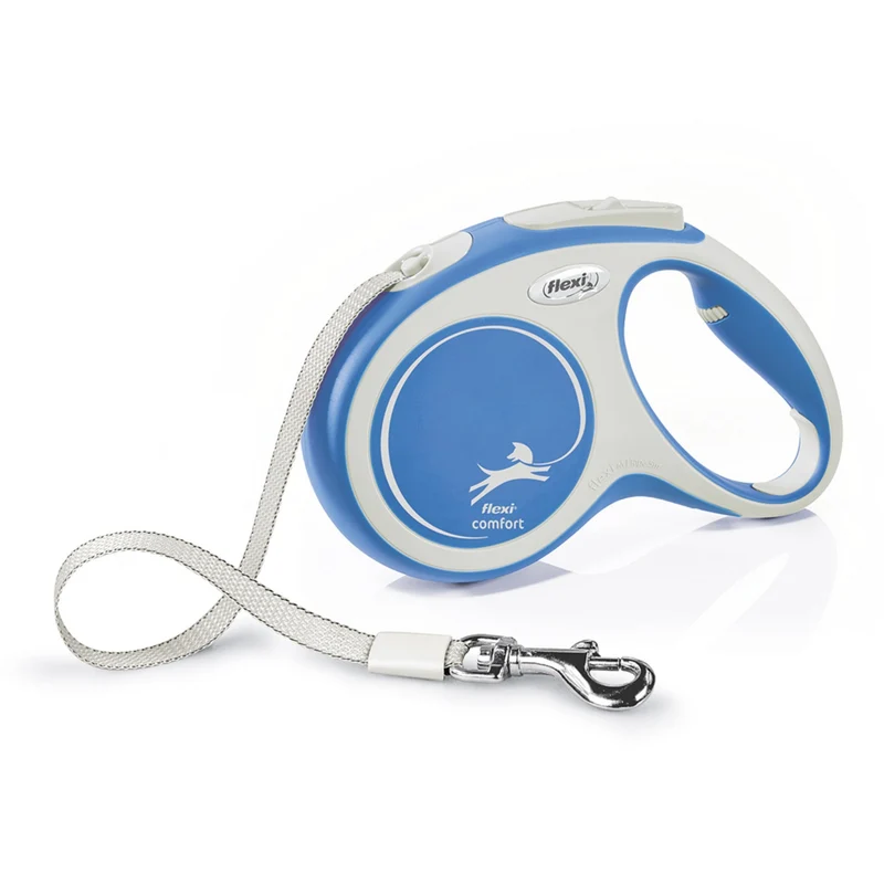 Flexi New Comfort Gurtleine – Ausziehbare Hundeleine mit ergonomischem Griff für maximale Bewegungsfreiheit und sichere Kontrolle