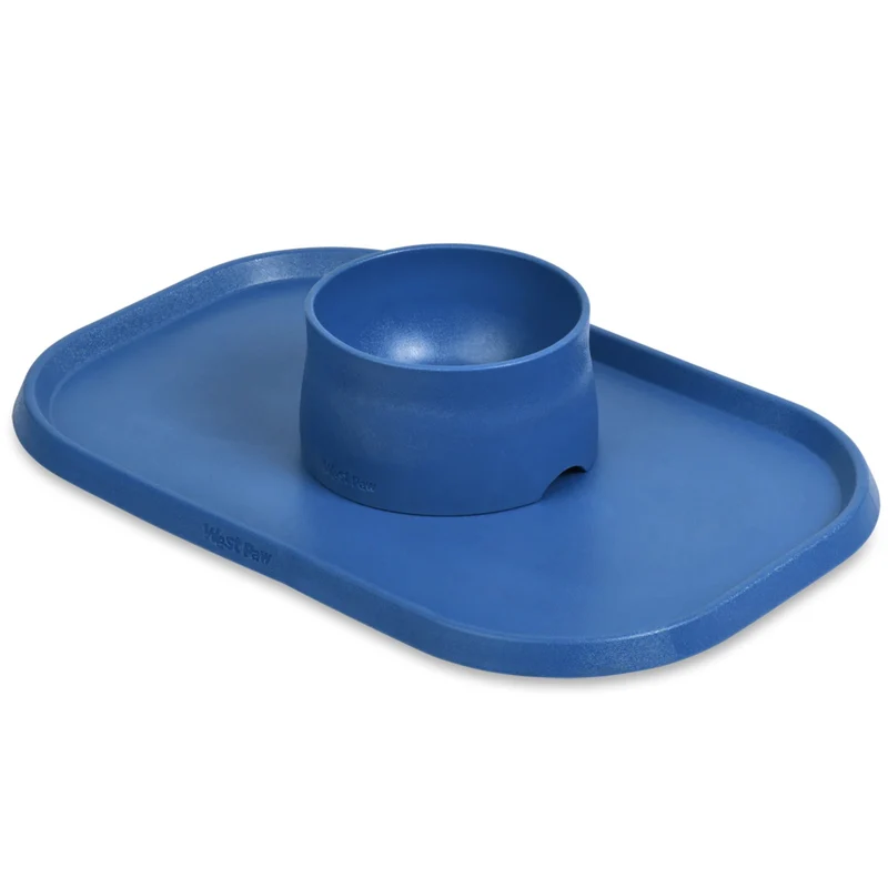 West Paw Seaflex Doggie Placemat – Rutschfeste Napfunterlage für saubere Fütterung
