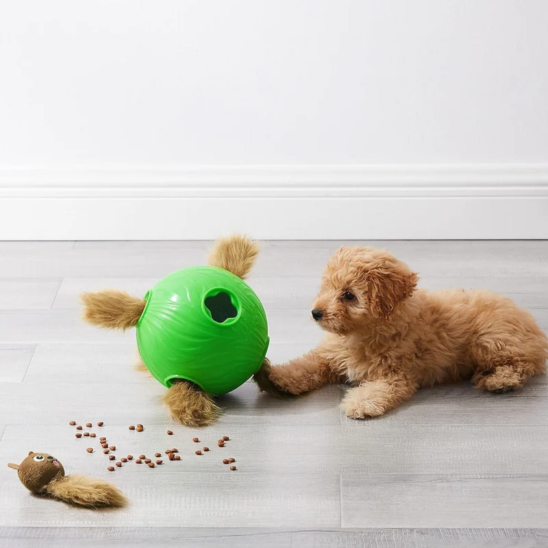 Nina Ottosson Snuffle N' Treat Ball – Intelligenzspielzeug gegen Langeweile - Level 2