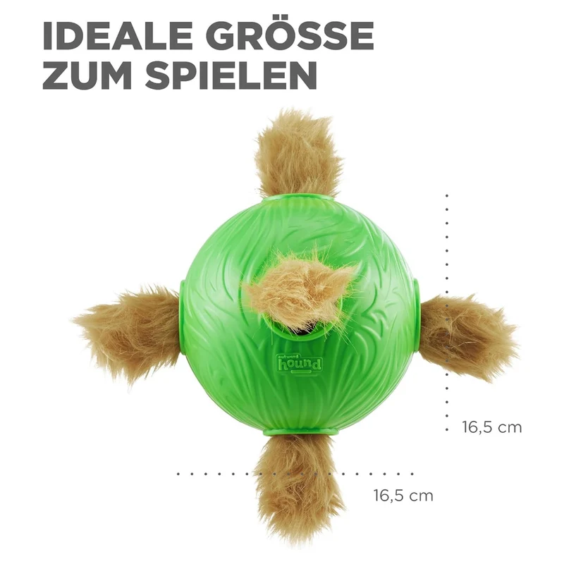 Nina Ottosson Snuffle N' Treat Ball – Intelligenzspielzeug gegen Langeweile - Level 2