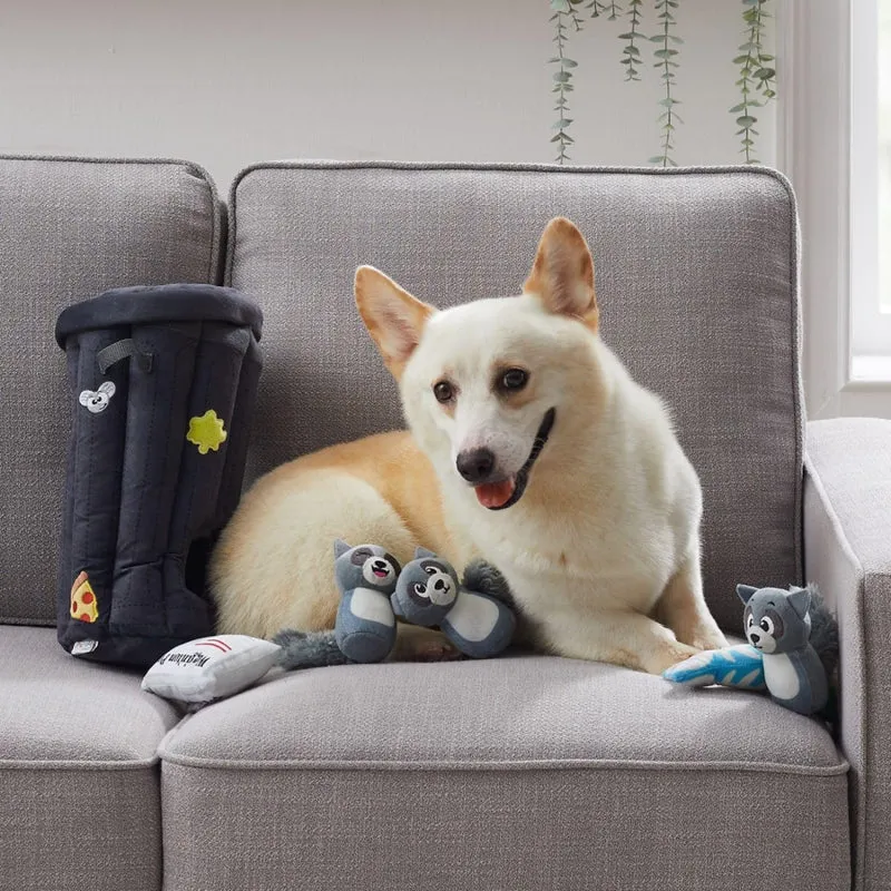 Outward Hound Hide a Raccoon Intelligenzspielzeug – Interaktives Versteckspiel gegen Langeweile für intelligente Hunde