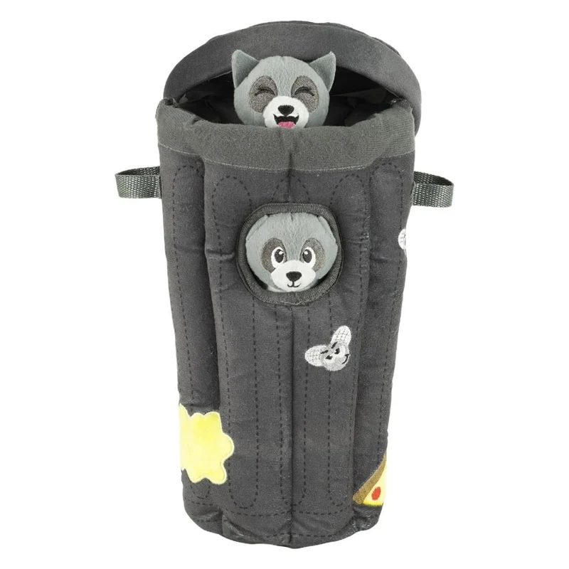 Outward Hound Hide a Raccoon Intelligenzspielzeug – Interaktives Versteckspiel gegen Langeweile für intelligente Hunde
