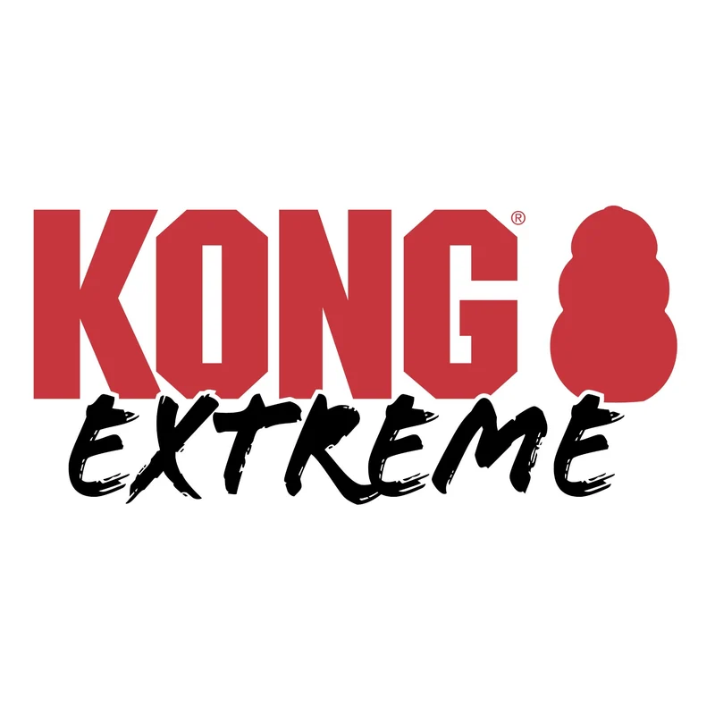 KONG Extreme Kauspielzeug – Unzerstörbares Hundespielzeug für Power-Kauer & aggressive Beißer
