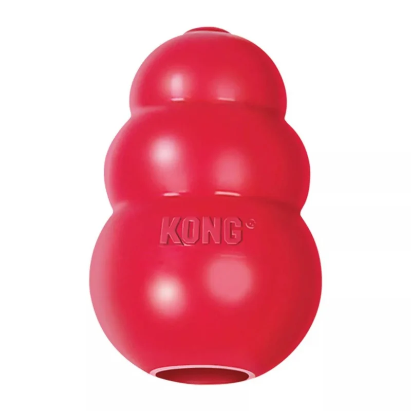 KONG Classic – Das Original Kauspielzeug für Hunde | Unzerstörbar, befüllbar & zahnpflegend