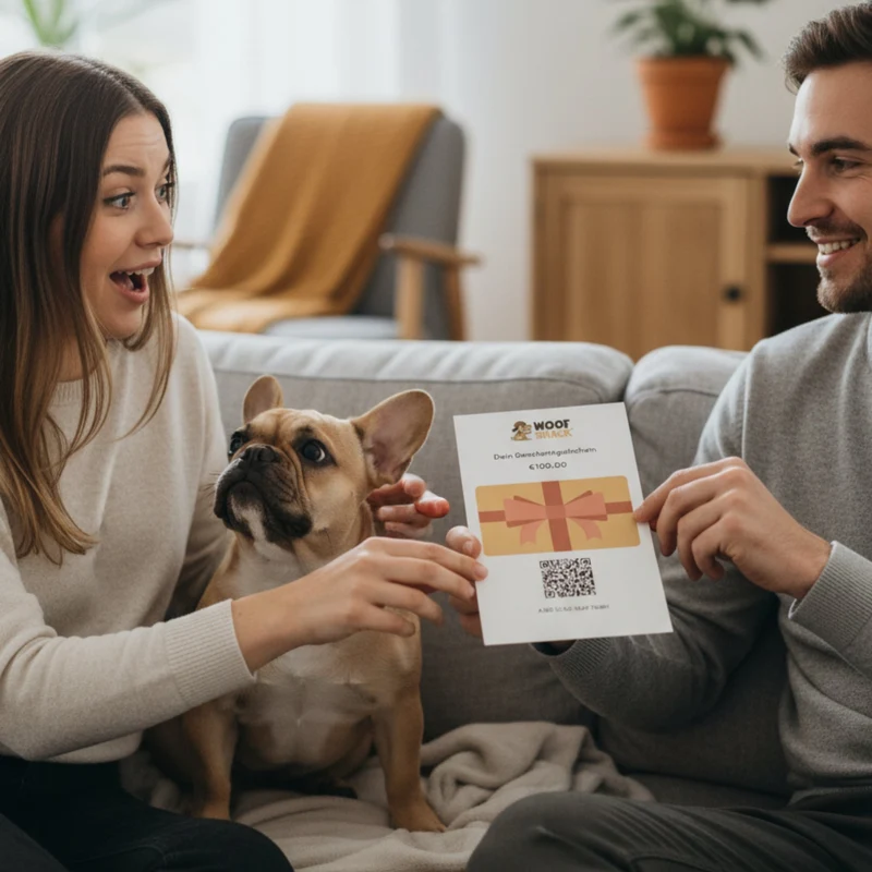 Woofshack Geschenkgutschein – Die perfekte Geschenkidee für Hunde- & Katzenliebhaber