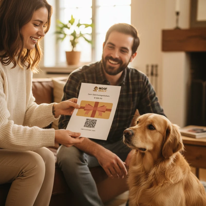 Woofshack Geschenkgutschein – Die perfekte Geschenkidee für Hunde- & Katzenliebhaber