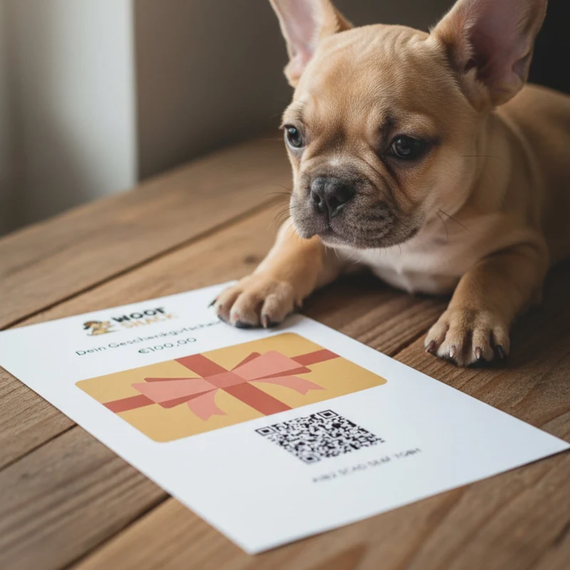 Woofshack Geschenkgutschein – Die perfekte Geschenkidee für Hunde- & Katzenliebhaber