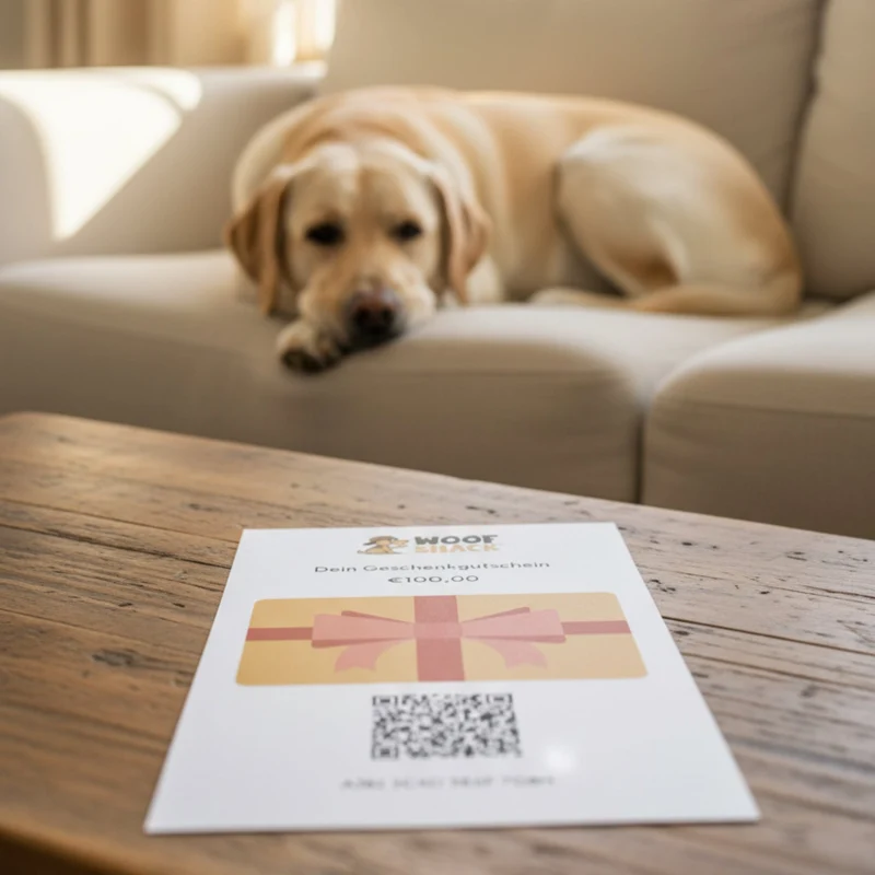 Woofshack Geschenkgutschein – Die perfekte Geschenkidee für Hunde- & Katzenliebhaber