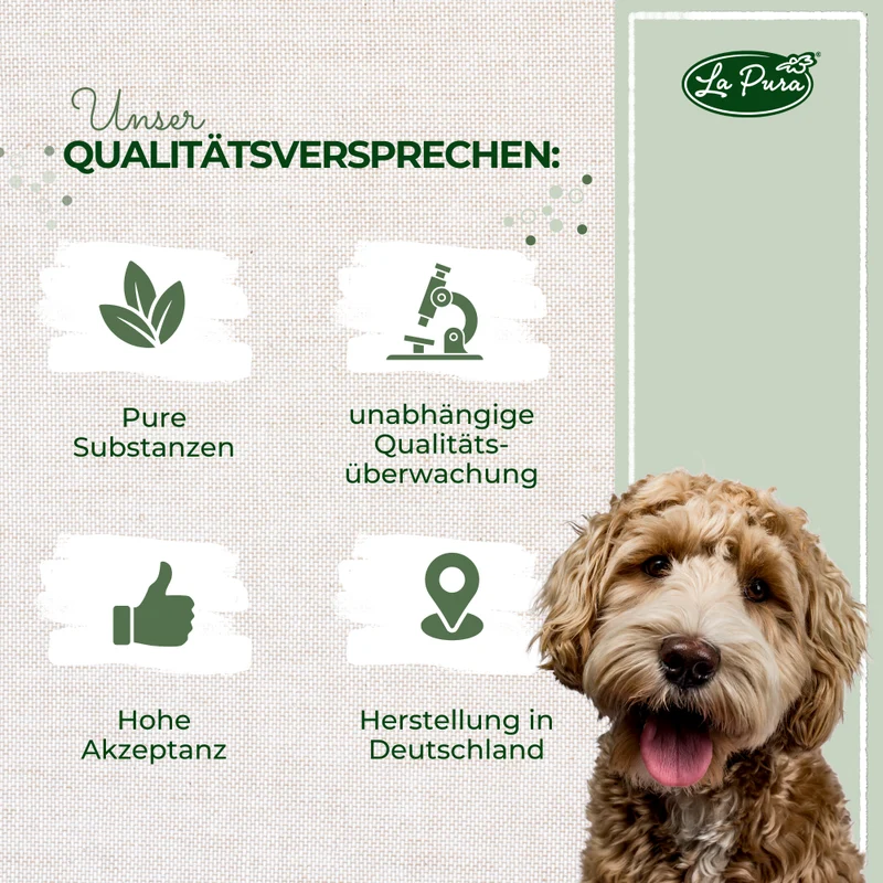 LaPura Hanföl für Hunde und Katzen